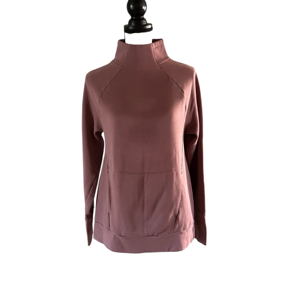 Fabletics Dusty Rose High-Neck Pullover - image 1